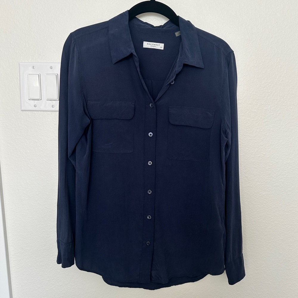 Equipment Silk Blouse